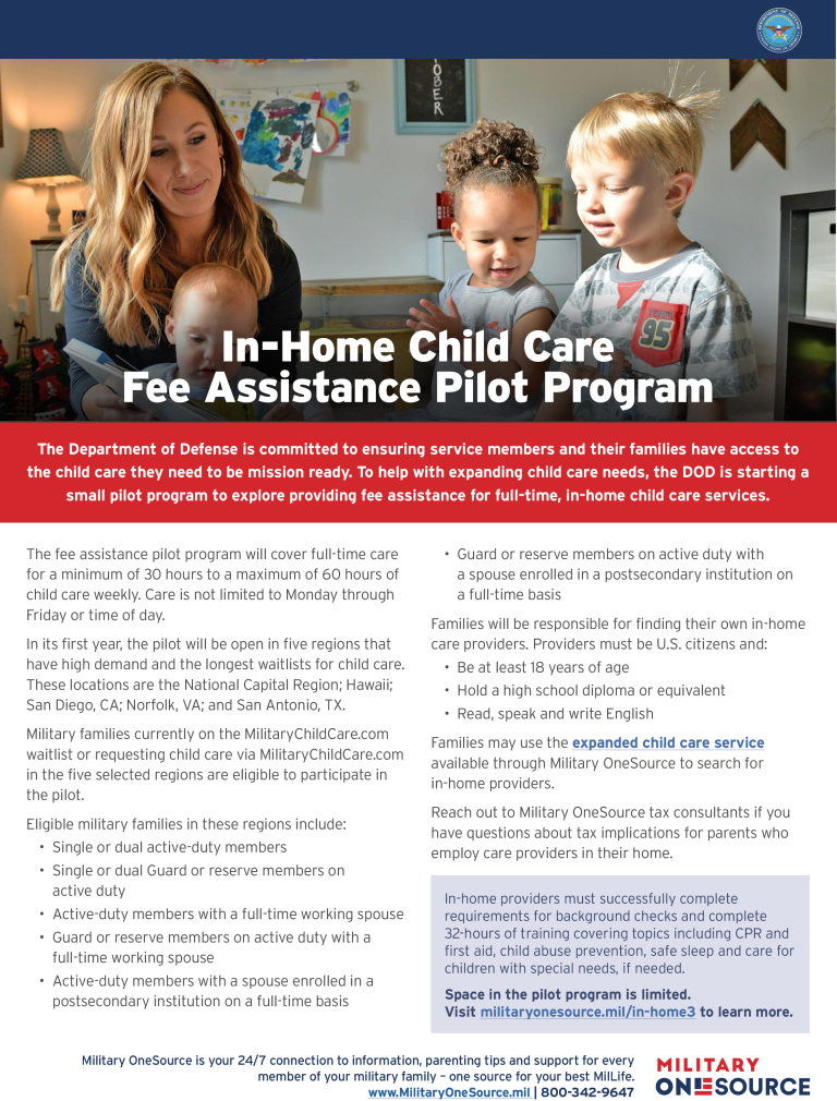 Flyer In-Home Child Care