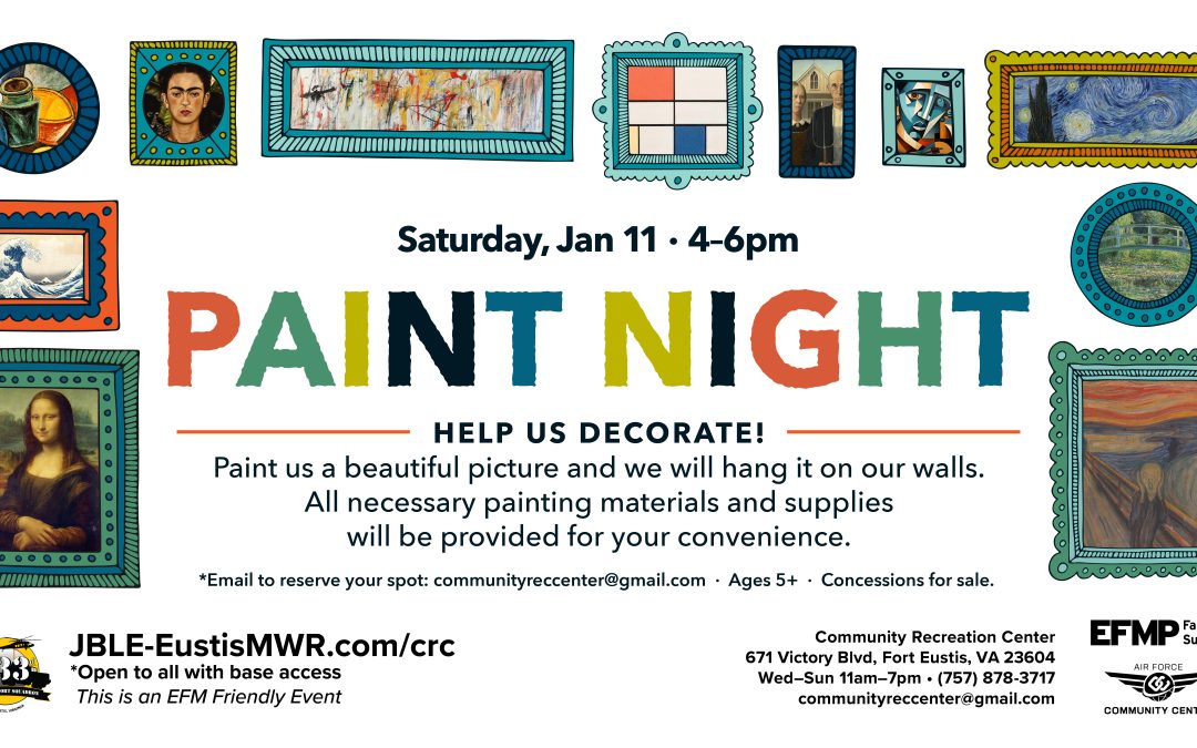 Paint Night: Paint the CRC